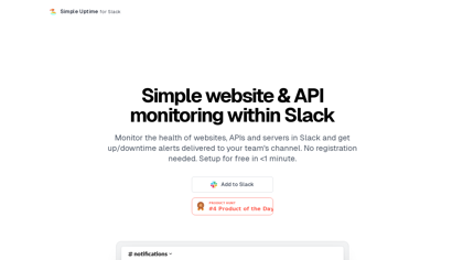 Simple Uptime