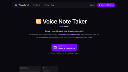 Voice Note Taker